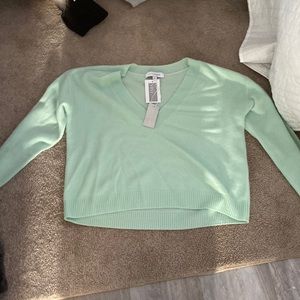 NWT intermix authentic cashmere in teal